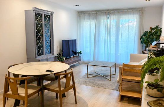 Piso con aerotermia, terraza y piscina en Getafe